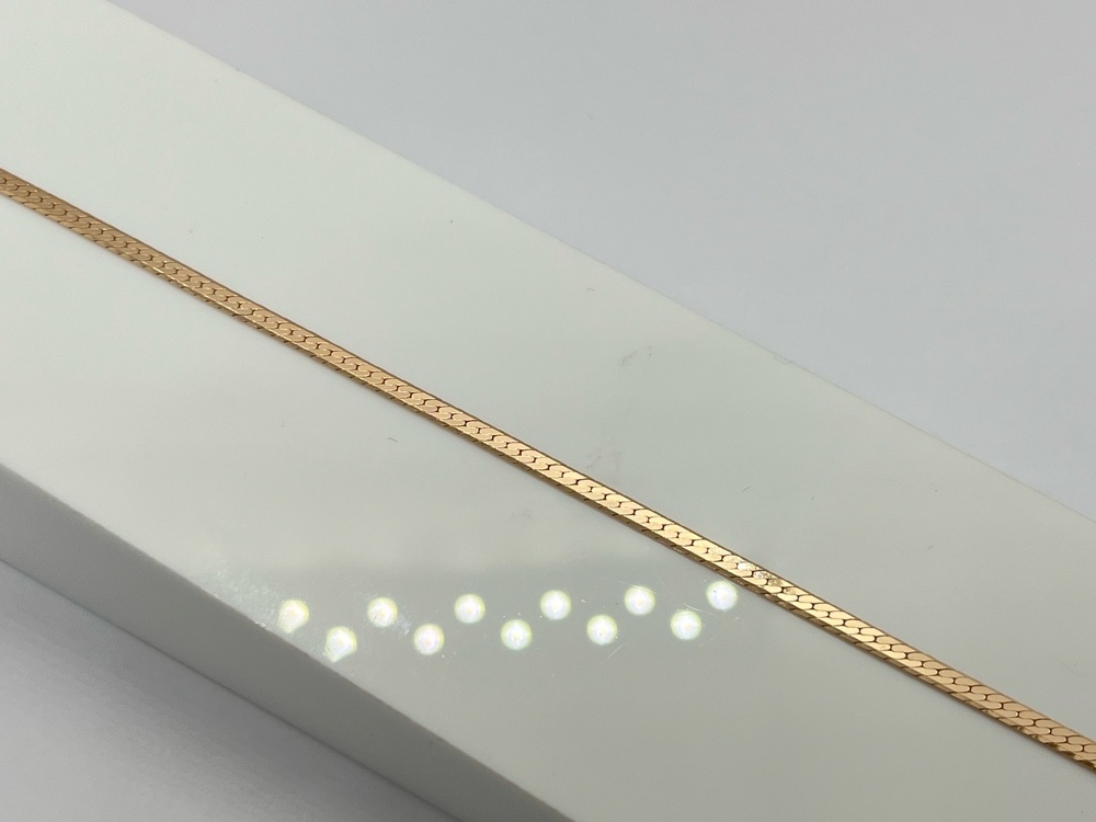 БРАСЛЕТ ПОЛНОВЕСНЫЙ снейк (Au 585)