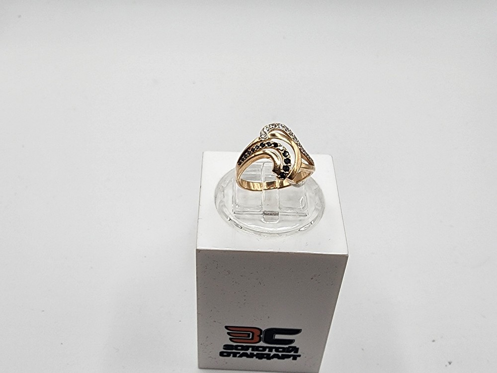 КОЛКМИ585 КОЛЬЦО С КАМНЯМИ (Au 585)