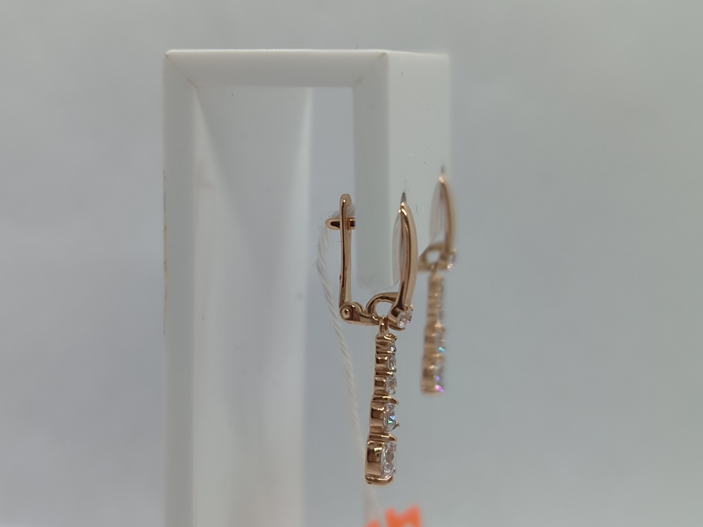 СКМИ585 СЕРЬГИ С КАМНЯМИ (Au 585) СКМИ585 СЕРЬГИ С КАМНЯМИ (Au 585)