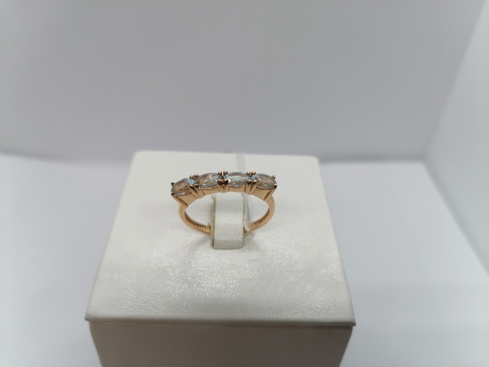 КОЛКМИ585 КОЛЬЦО С КАМНЯМИ (Au 585)