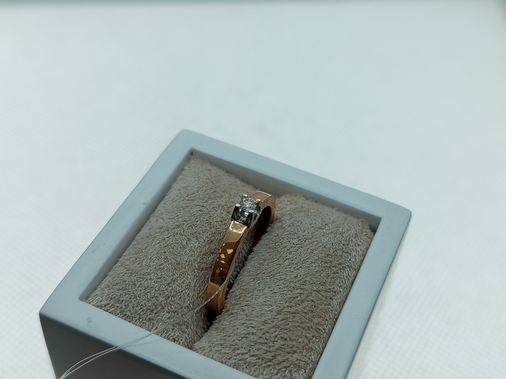 КОЛЬЦО БРИЛЛИАНТ (Au 585)