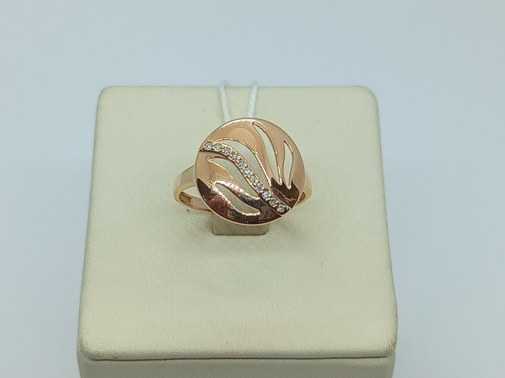 КОЛКМИ585 КОЛЬЦО С КАМНЯМИ (Au 585)