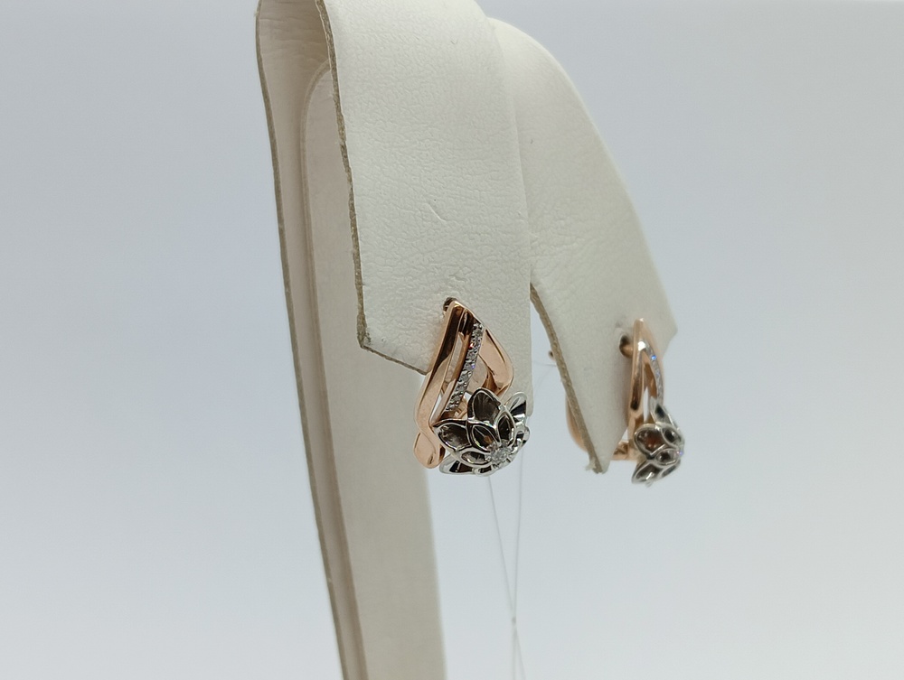 СЕРЬГИ БРИЛЛИАНТ (Au 585)