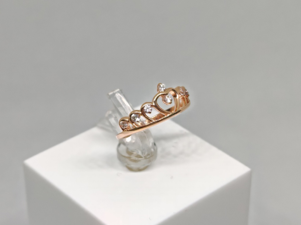 КОЛКМИ585 КОЛЬЦО С КАМНЯМИ (Au 585)