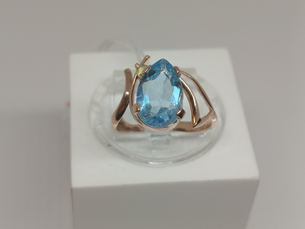 КОЛКМИ585 КОЛЬЦО С КАМНЯМИ (Au 585)