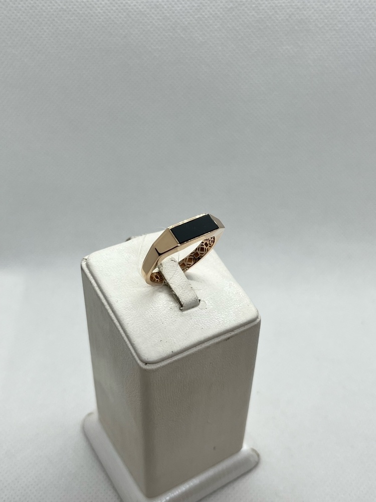 КОЛЬЦО ПЕЧАТКА с камнем (Au 585)