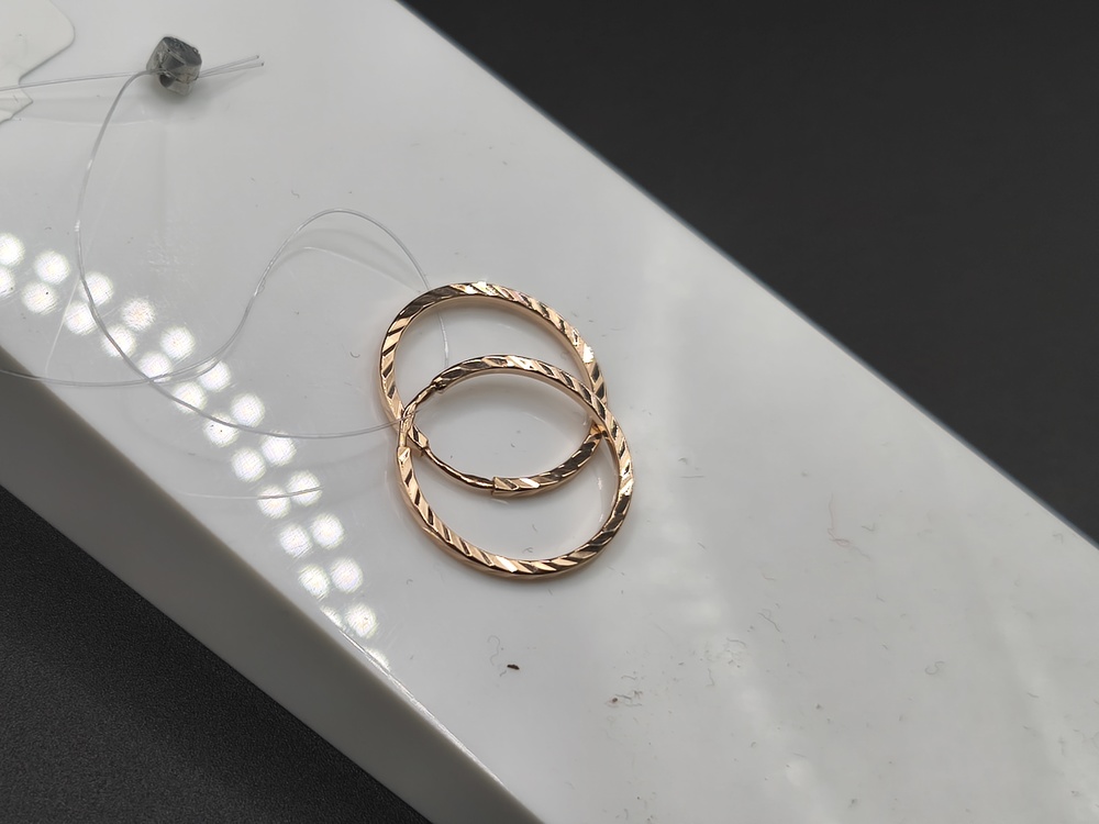 СЕРЬГИ КОНГО (Au 585)