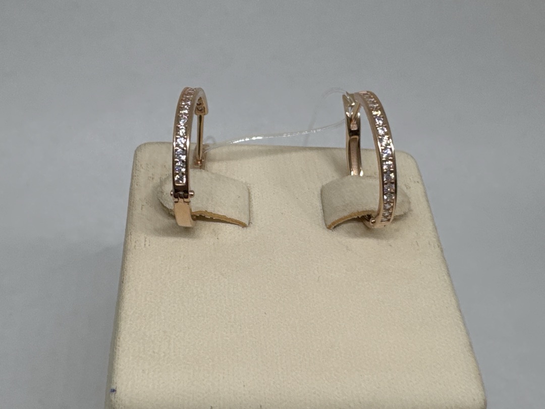 СЕРЬГИ С КАМНЯМИ (Au 585)