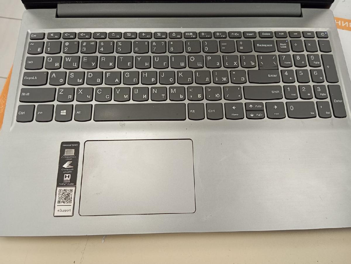 Ноутбук Lenovo Ideapad S145; AMD 3020e, Radeon Vega 3, 8 Гб, 128 Гб, Нет