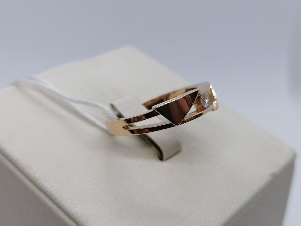 КОЛЬЦО БРИЛЛИАНТ Au 585