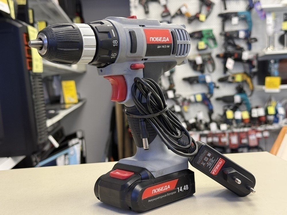 Шуруповерт Победа ДА-14/2 Ли