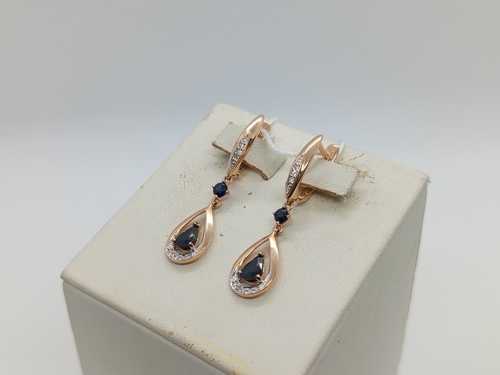 СЕРЬГИ БРИЛЛИАНТ (Au 585)