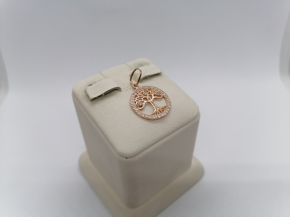 9900 ПОДВЕСКА С КАМНЯМИ (Au 585)