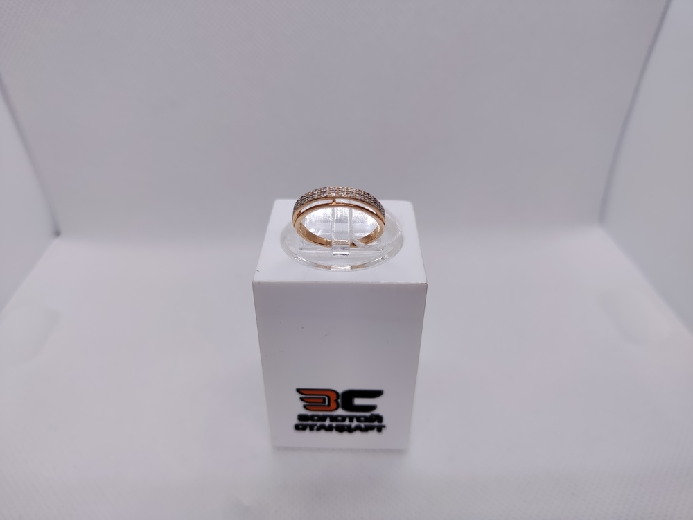 КОЛКМИ585 КОЛЬЦО С КАМНЯМИ (Au 585)