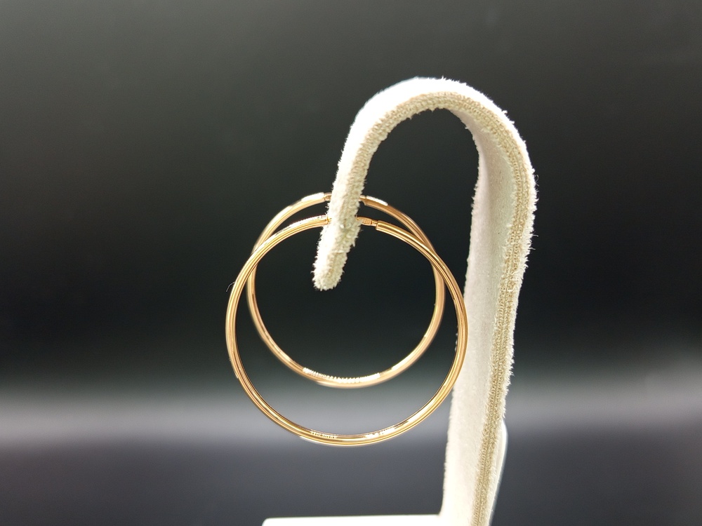 СЕРЬГИ КОНГО (Au 585)