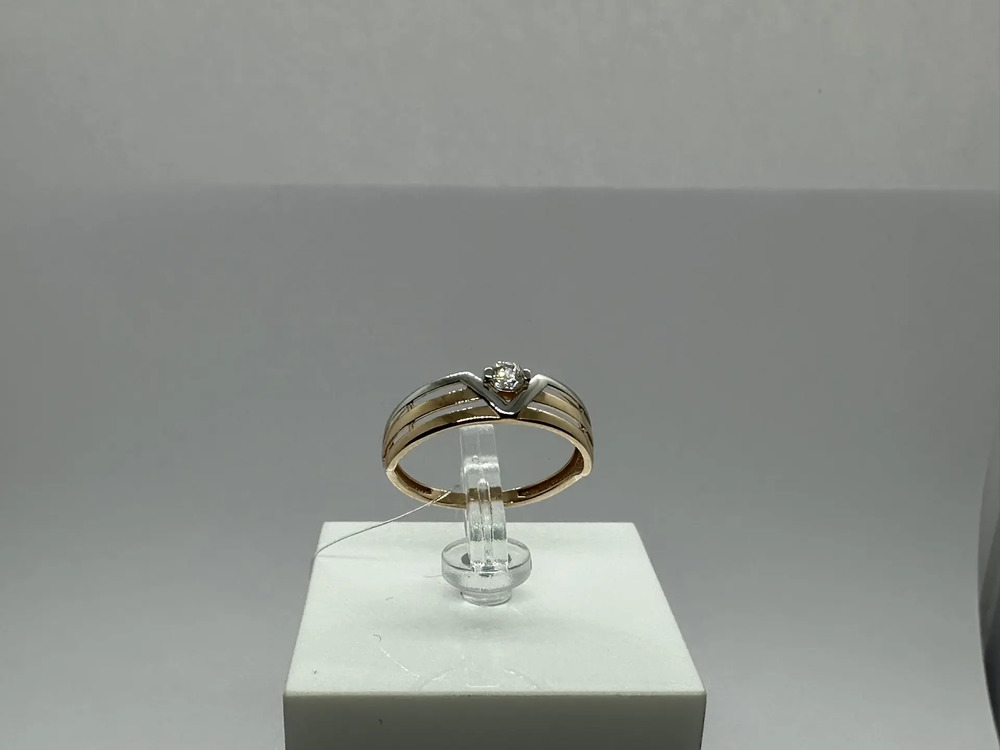 КОЛЬЦО С КАМНЕМ (Au 585)