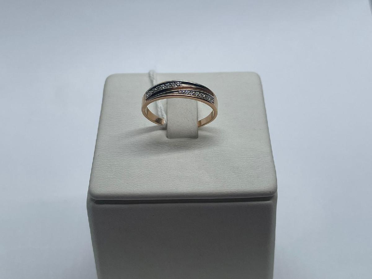 КОЛКМИ585 КОЛЬЦО С КАМНЯМИ (Au 585)