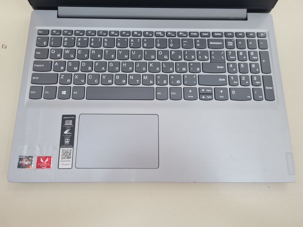 Ноутбук Lenovo; Ryzen 5 3500U, Radeon Vega 8, 8 Гб, 240 Гб, Нет