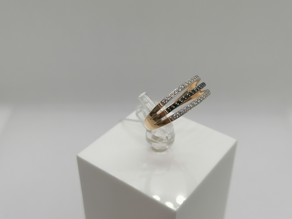 КОЛКМИ585 КОЛЬЦО С КАМНЯМИ (Au 585)