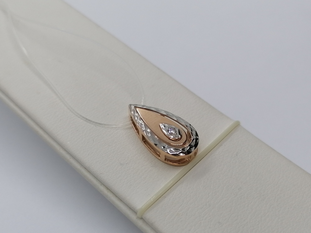 ПОДВЕСКА С КАМНЕМ (Au 585)