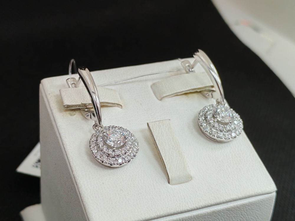 СЕРЬГИ БРИЛЛИАНТ (Au 585)