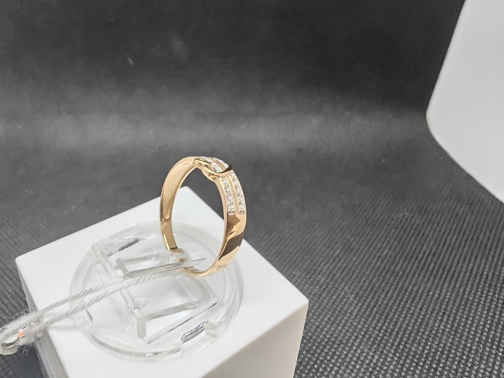 КОЛКМИ585 КОЛЬЦО С КАМНЯМИ (Au 585)