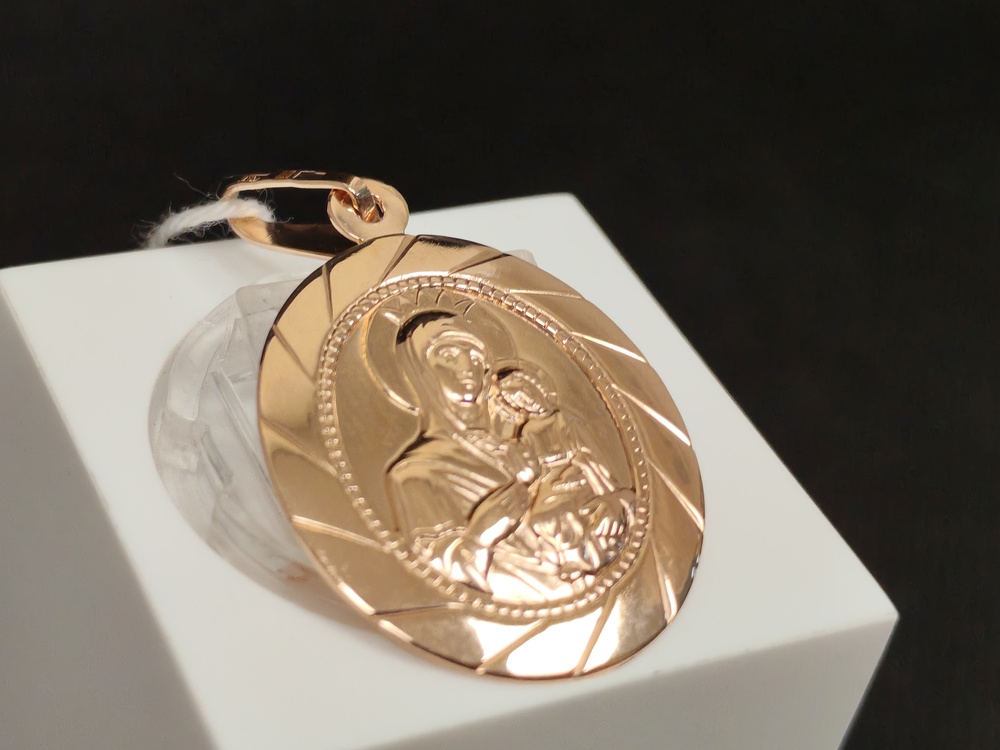 ПОДИБК585 ПОДВЕСКА ИКОНА БЕЗ КАМНЯ (Au 585)