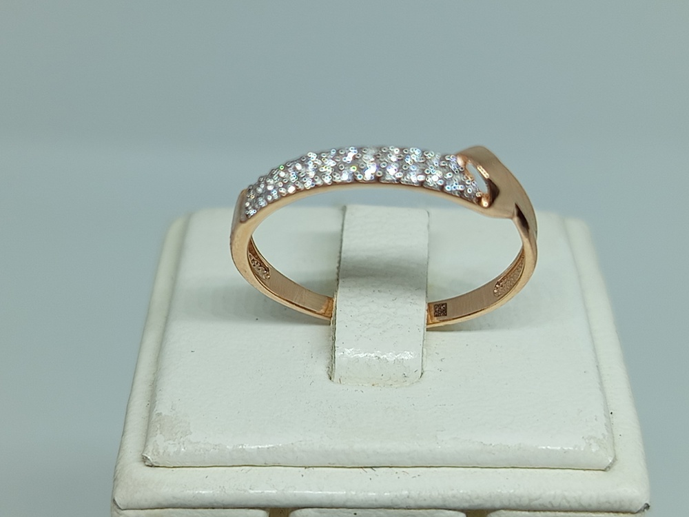 КОЛКМИ585 КОЛЬЦО С КАМНЯМИ (Au 585)