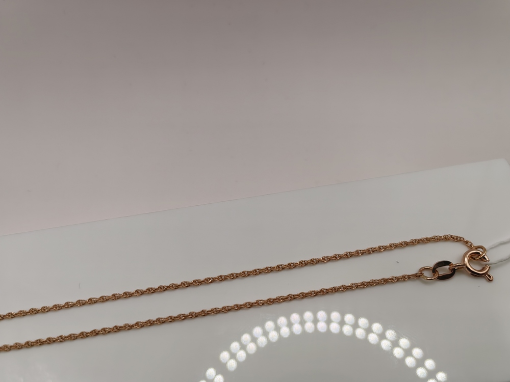 ЦЛВР585 ЦЕПЬ ПОЛНОВЕСНАЯ Веревка (Au 585)