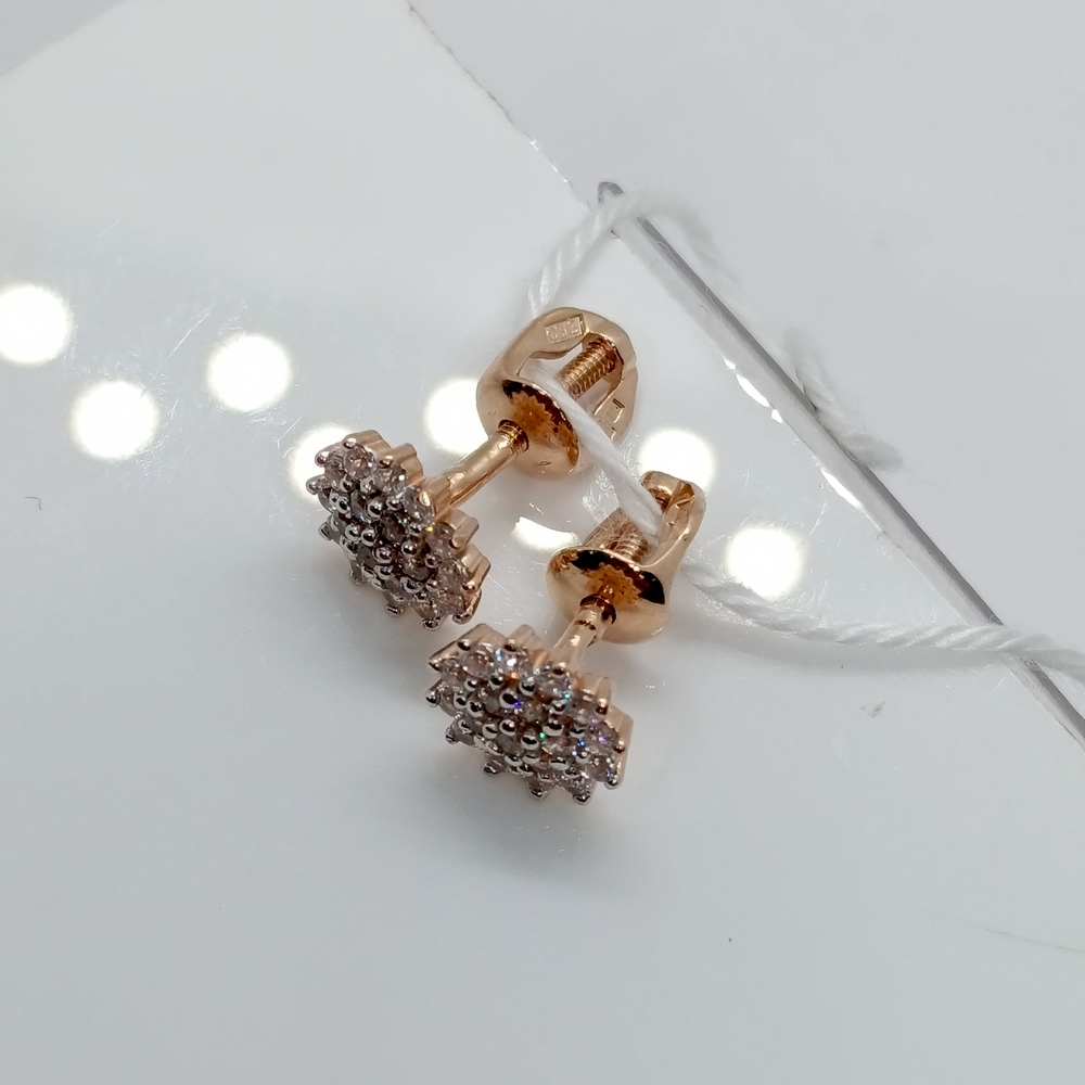 СЕРЬГИ ПУСЕТЫ (Au 585)