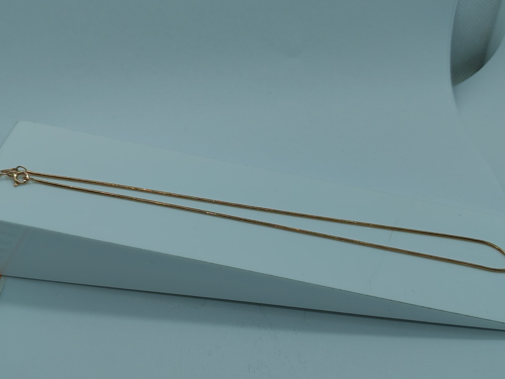 ЦЛЖГ585 ЦЕПЬ ПОЛНОВЕСНАЯ Жгут(снейк) (Au 585)