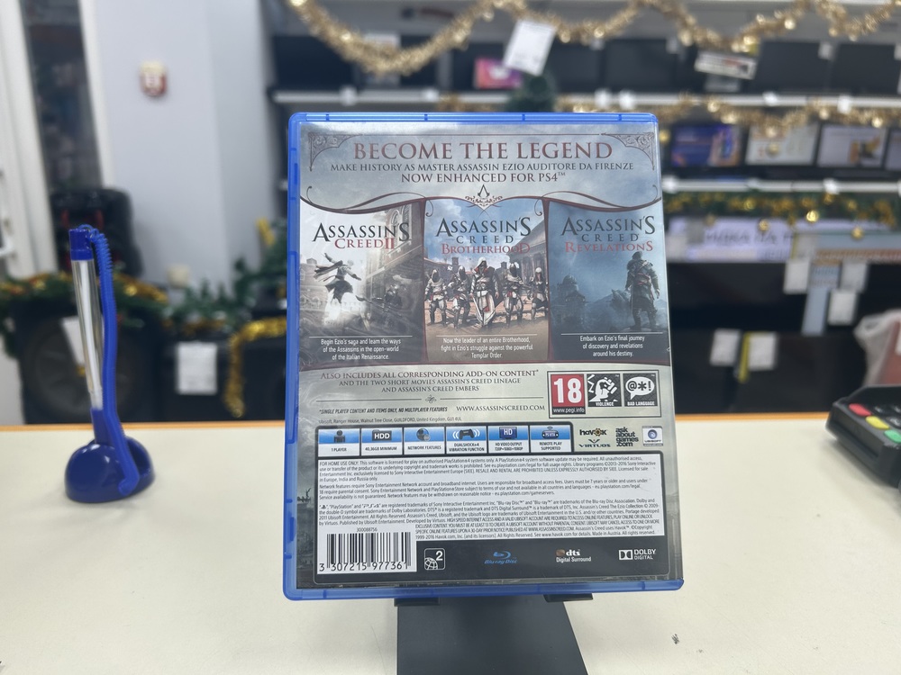 Игра Playstation 4 Assassin’s Creed The Ezio Collection