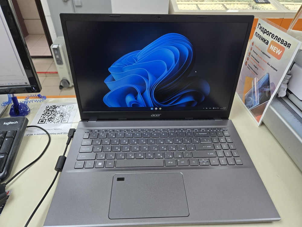 Ноутбук Acer aspire 5; Core i5-1240P, GeForce RTX 2050, 16 Гб, 500 Гб, Нет