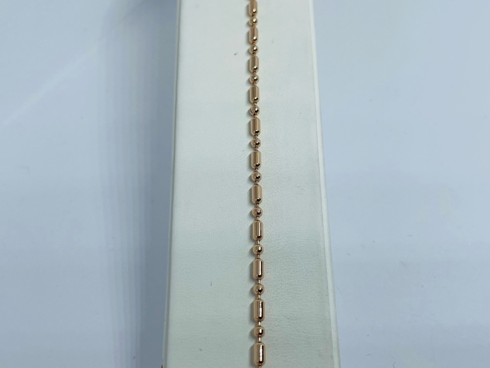 БРАСЛЕТ ПУСТОТЕЛЫЙ Перлина Au 585 БРАСЛЕТ ПУСТОТЕЛЫЙ Перлина Au 585