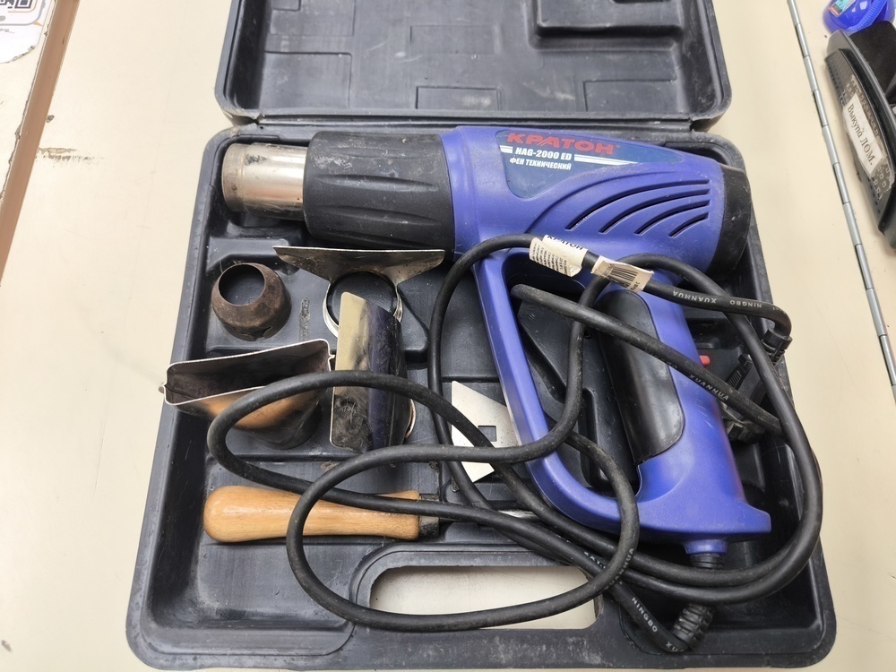 Строительный фен Кратон HAG-2000 ED
