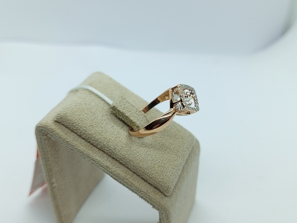 КОЛЬЦО БРИЛЛИАНТ Au 585