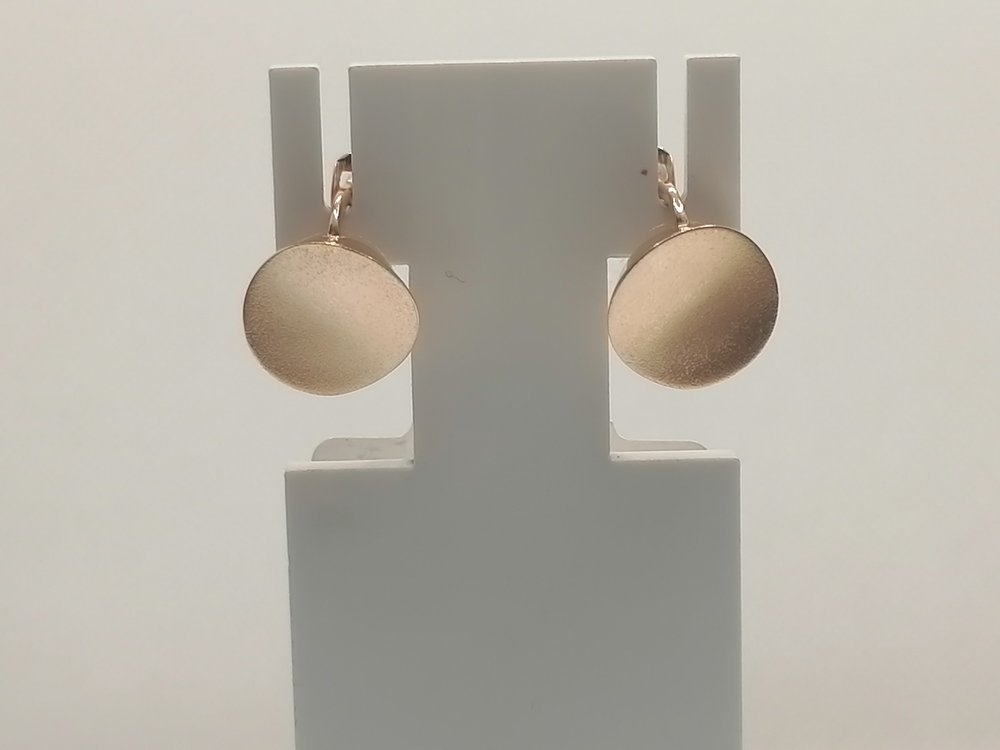 СЕРЬГИ БЕЗ КАМНЯ (Au 585)