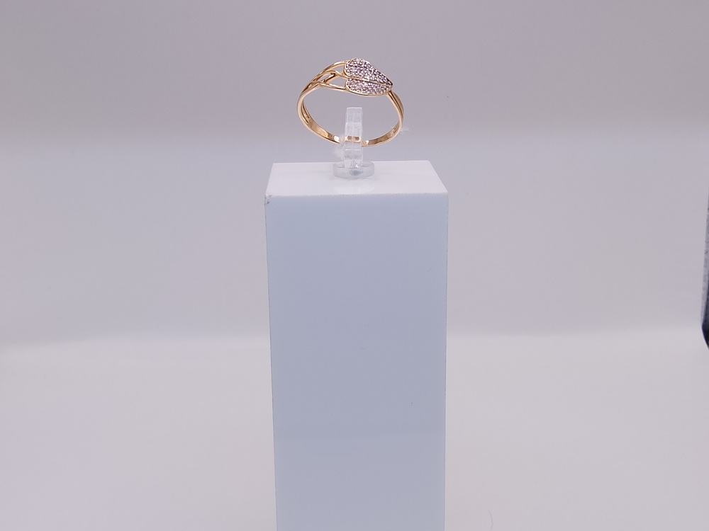 КОЛКМИ585 КОЛЬЦО С КАМНЯМИ (Au 585)
