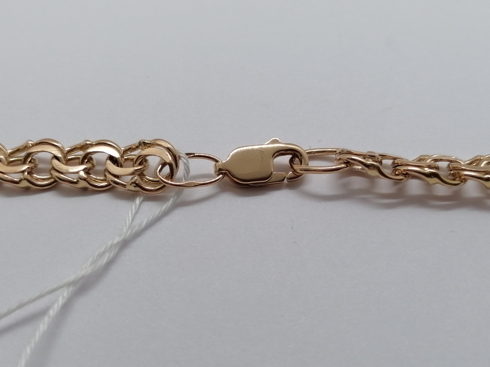 ЦЕПЬ ПОЛНОВЕСНАЯ Бисмарк (Au 585)