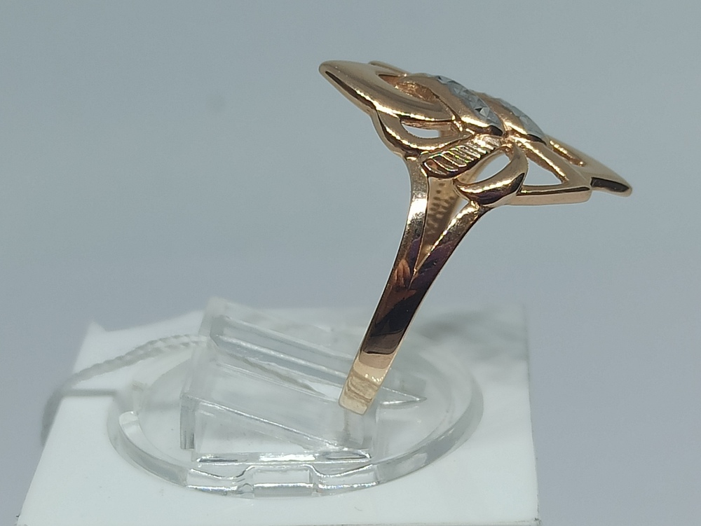 А 012101 КОЛЬЦО БЕЗ КАМНЯ (Au 585)