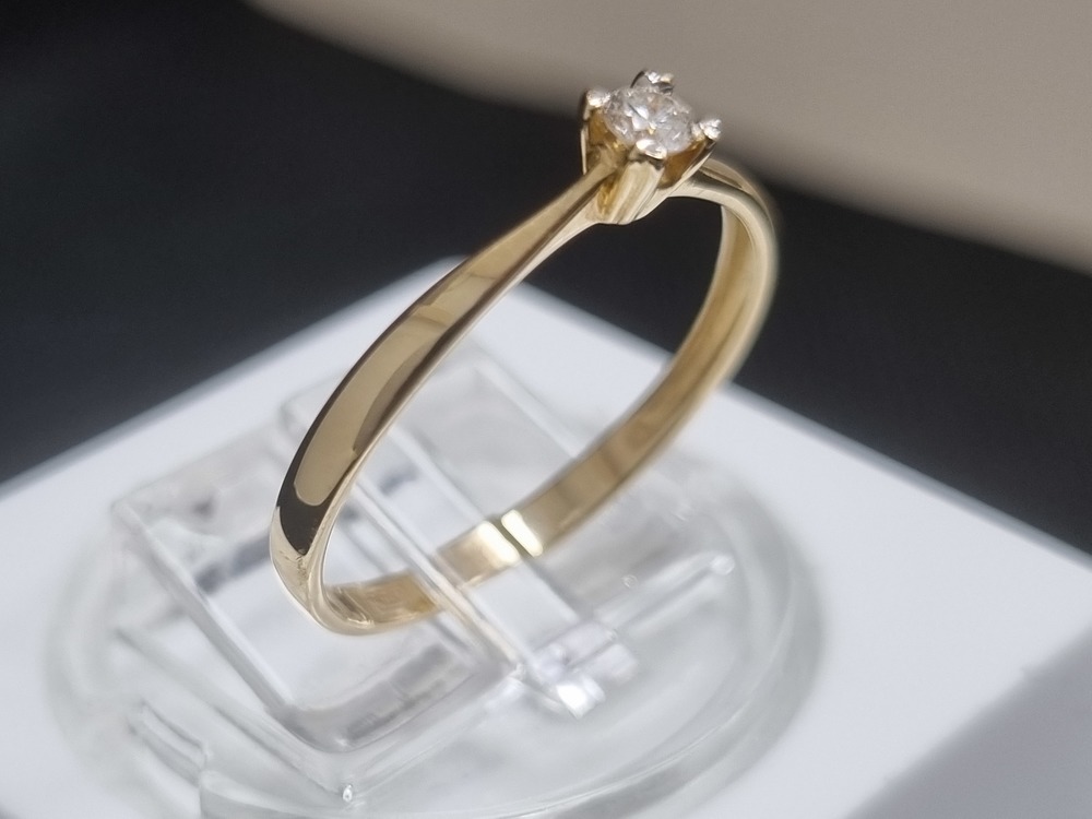 КОЛЬЦО БРИЛЛИАНТ Au 585