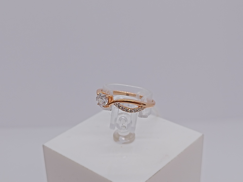 КОЛКМИ585 КОЛЬЦО С КАМНЯМИ (Au 585)