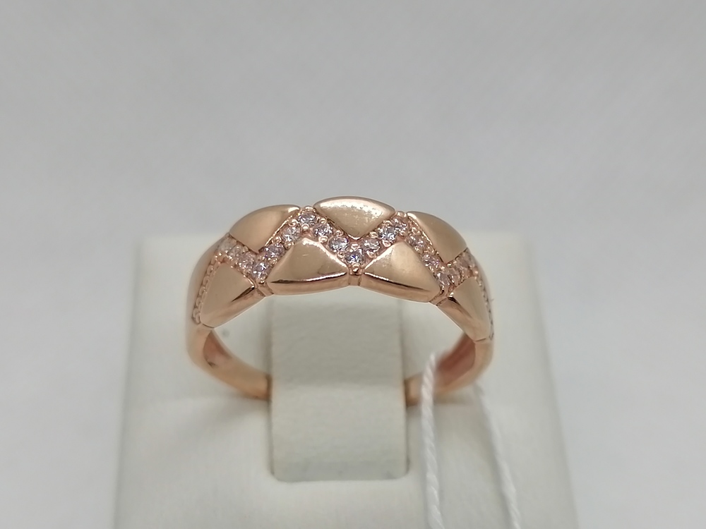 КОЛКМИ585 КОЛЬЦО С КАМНЯМИ (Au 585)