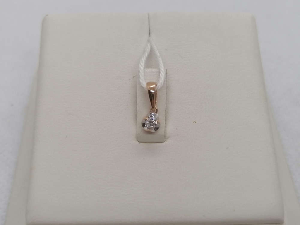 ПОДВЕСКА БРИЛЛИАНТ Au 585