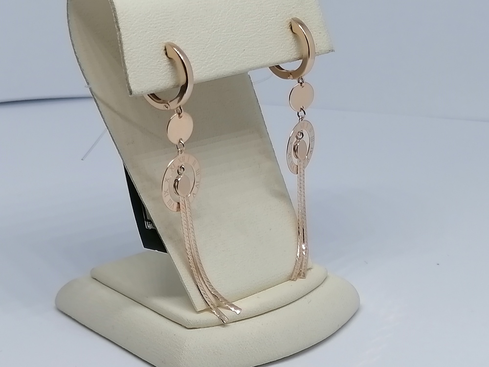 СЕРЬГИ БЕЗ КАМНЯ (Au 585)