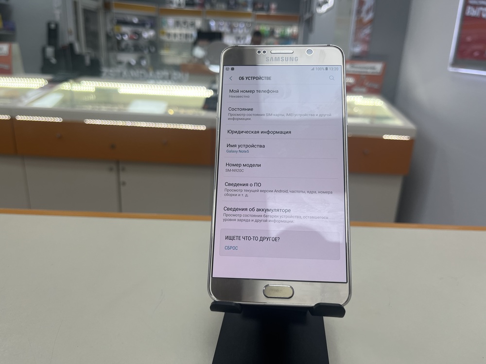 Смартфон Samsung Galaxy Note 5 4/64