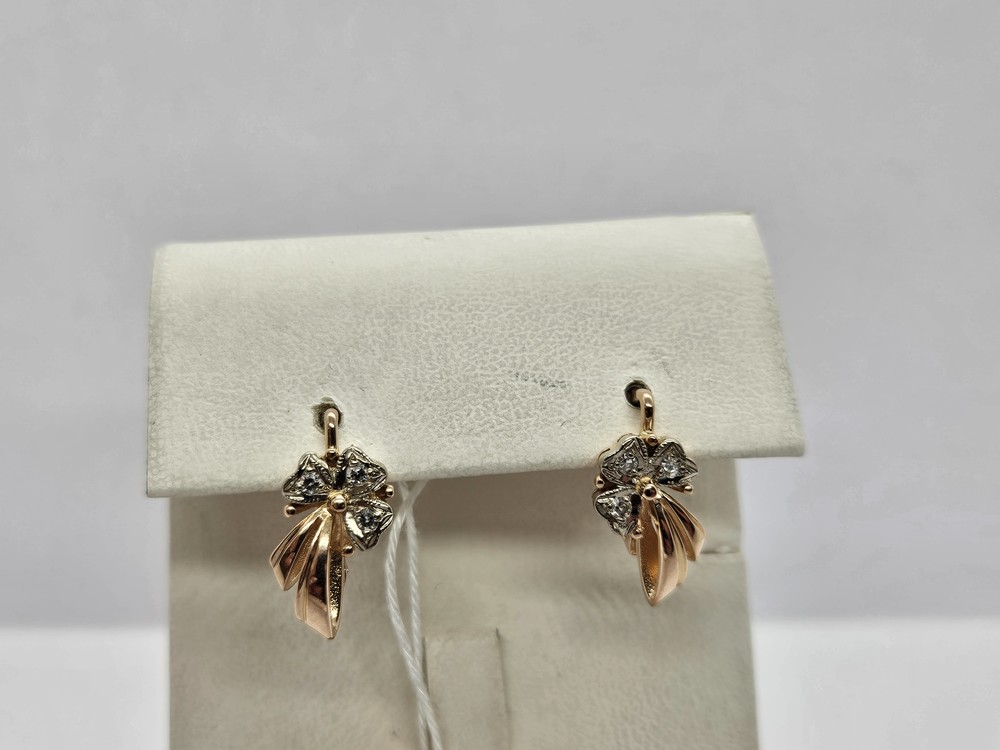 СЕРЬГИ БРИЛЛИАНТ (Au 585)