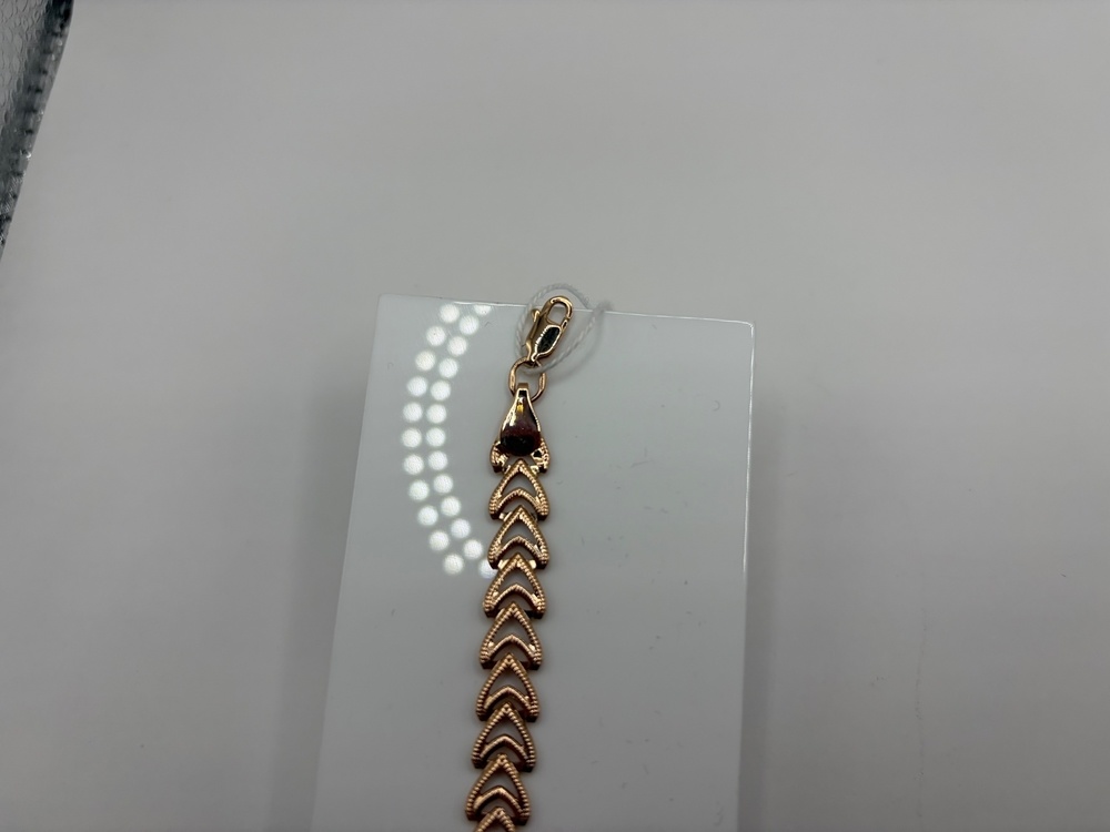 БРАСЛЕТ ПУСТОТЕЛЫЙ Штамповка Au 585