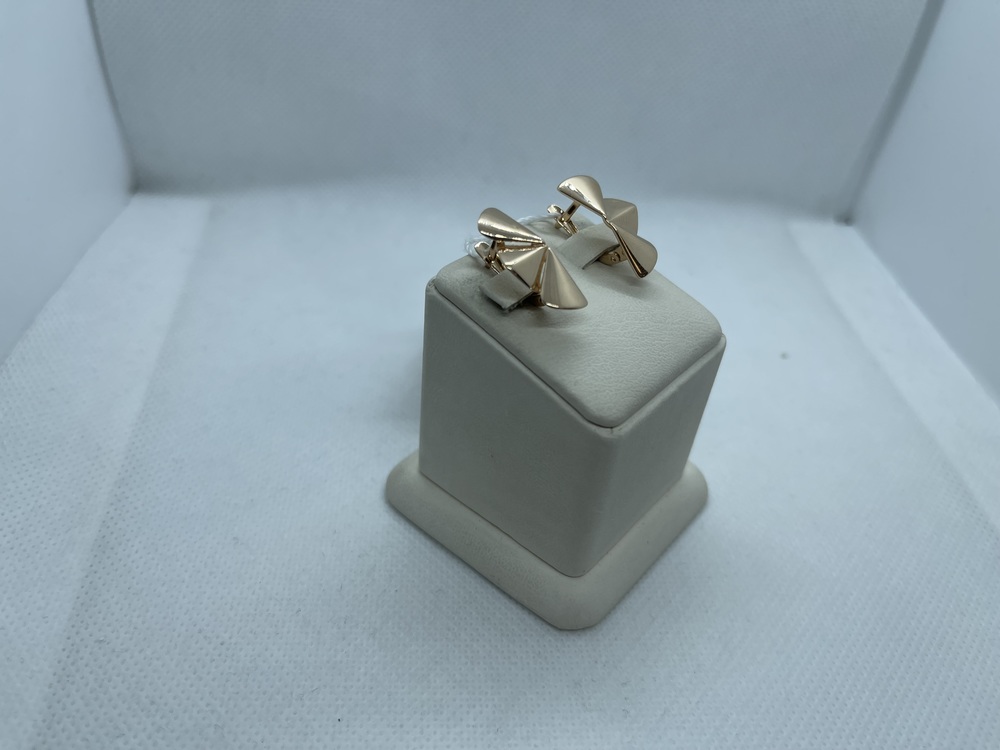 СЕРЬГИ БЕЗ КАМНЯ (Au 585)