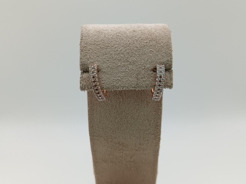 СЕРЬГИ С КАМНЯМИ (Au 585)